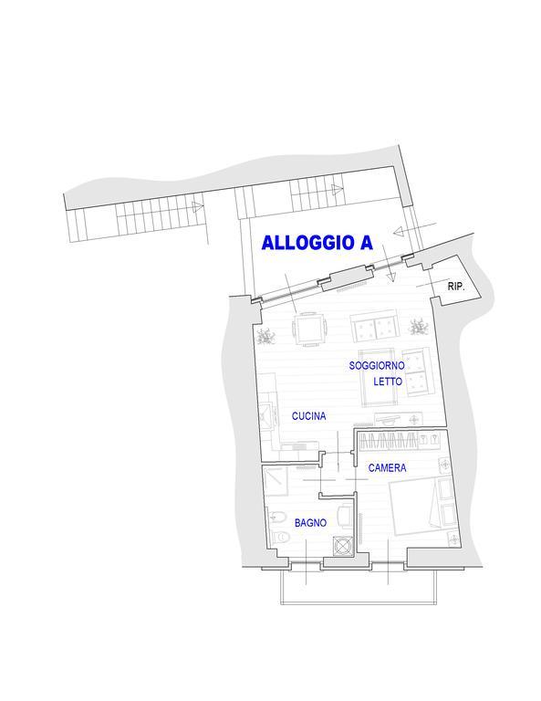 Lo Trapei Apartamento Aosta Quarto foto